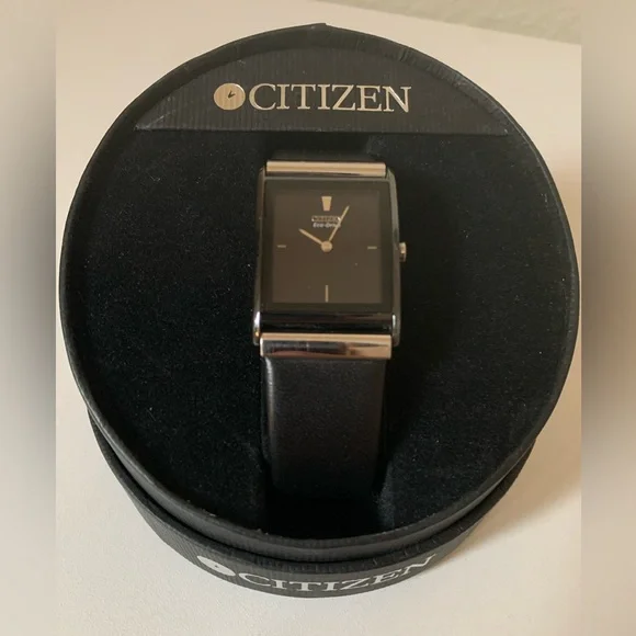 Citizen | Accessories | Citizen Eco Drive Tank Watch Silver